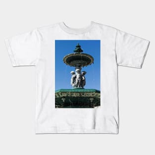 The Fountain Top At Rossio Square © Kids T-Shirt